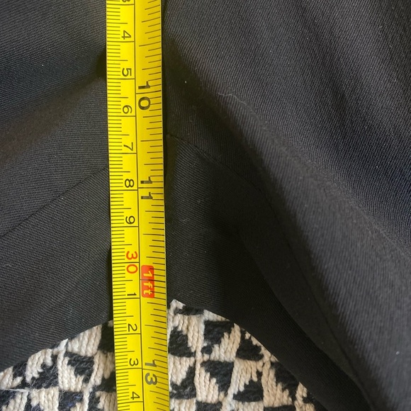 Burberry London Bootcut Flare Black Trouser Pants Size 10 - Picture 3 of 6